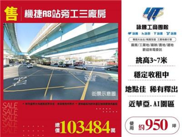 機捷A8站旁工三廠房