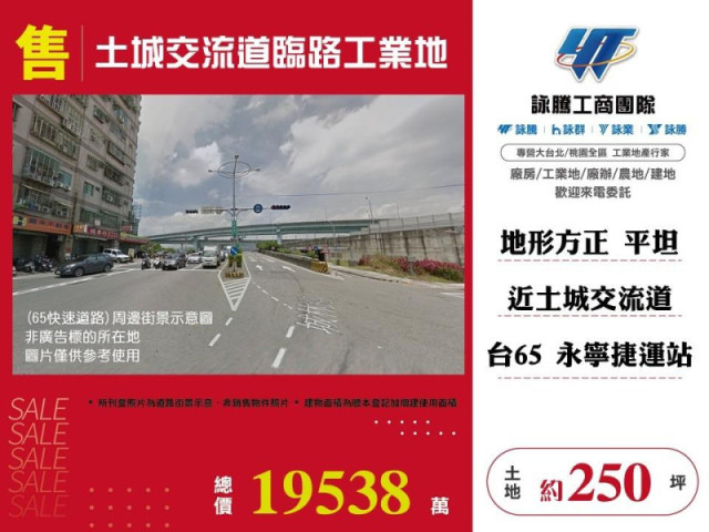 土城交流道臨路工業地
