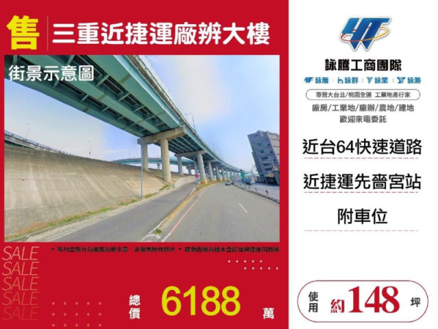 三重近捷運廠辨大樓